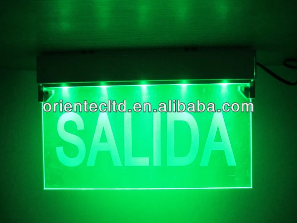 
OT-E805S Hot in Argentina led Exit sign 