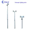 Mobile vehicle pneumatic telescopic mast tower 10m aluminum telescopic lighthouse