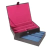 Wholesales Luxury Custom Logo Stackable Layer Capacity Combination Necklace Earing Ring Storage Display Jewelry Box