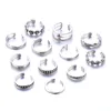 Fashion Jewelry Wholesales Hollow Flower 12 Set Anklet Ring