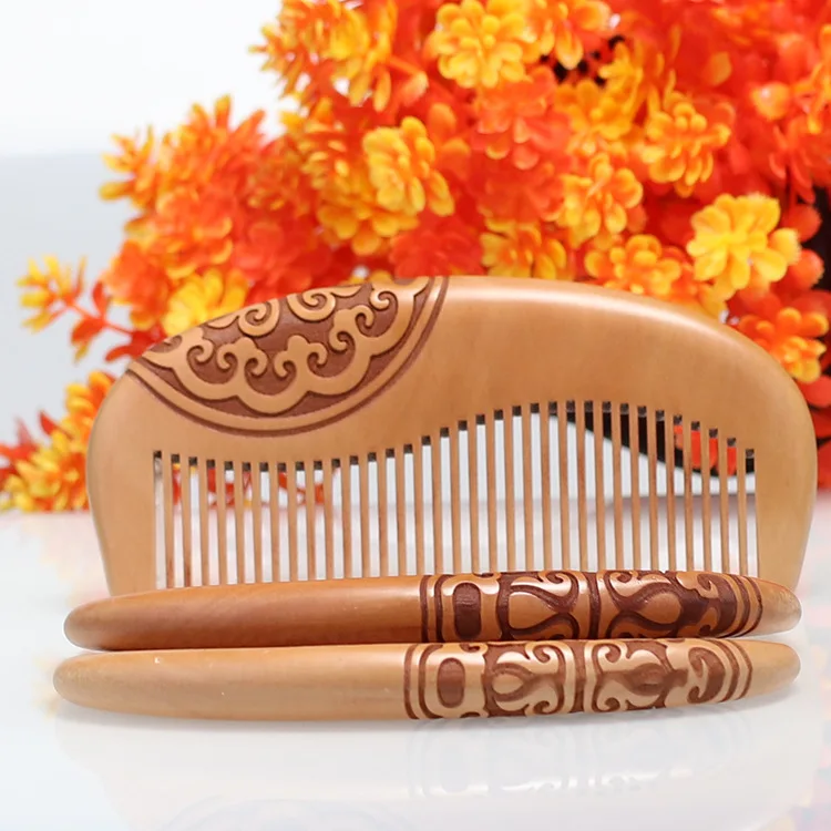

New fashion hair wooden comb personal craved comb, See the picture