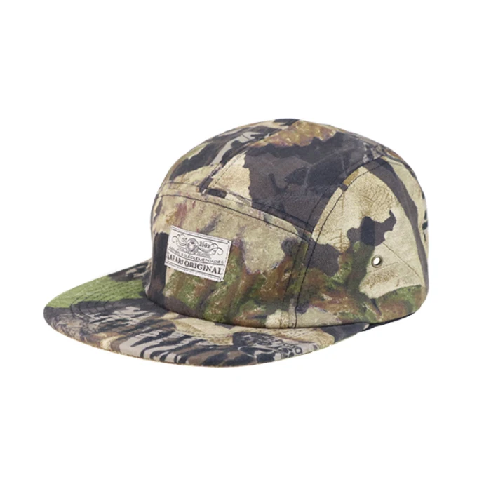 Camo Nylon Woolen 5 Panel Cap 5 Panel Caps And Hats - Buy Custom 5 ...