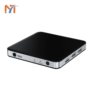 Alibaba TOP 10 IPTV Set top box Supplier Full HD WIFI Linux TVIP 605 TV Box Support  Protal