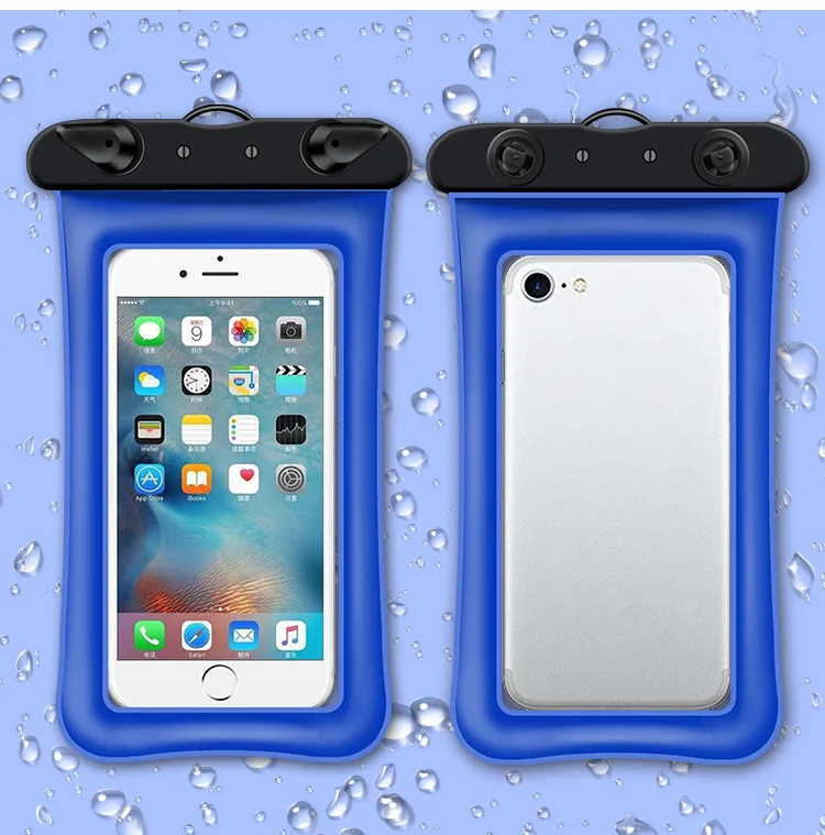 Factory Sale Universal Mobile Waterproof Phone Bag PVC Waterproof Bags Adjustable Mobile Phone Accessories