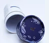 Luxury Custom Printed Gift Boxes Eco Friendly Rolled Edge Paper Tube Package
