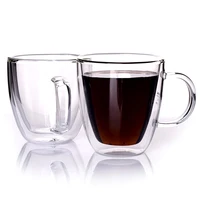 

150ml Double wall glass cup with high borosilicate glass