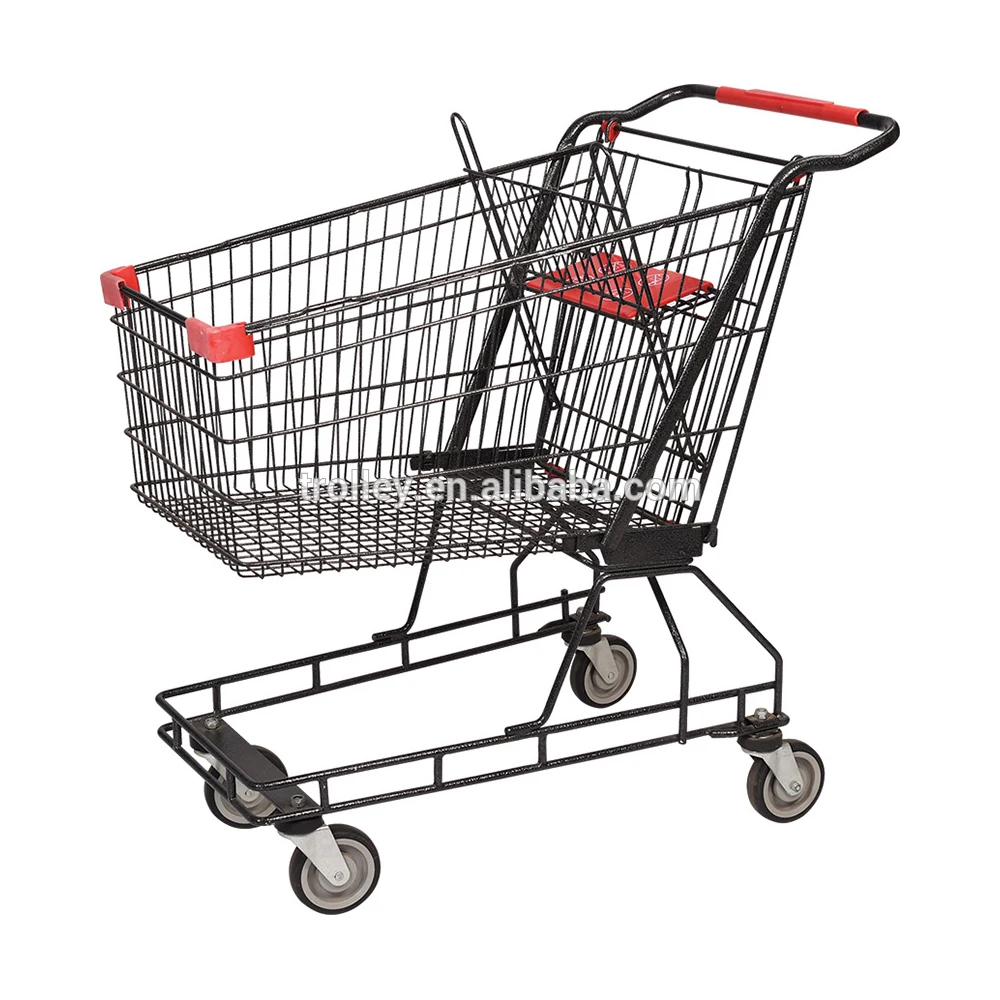 Unfoldable Metal Shopping Trolley With Power Coating - Buy Unfoldable ...