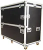 practical and durable fireproof hard shell aluminum workstation flight case with locks
