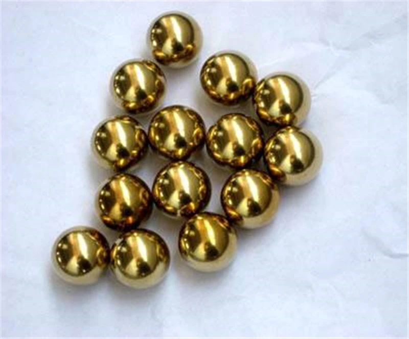 Brass Balls Threaded G3g1000 Solid Brass Ball 0.1120mm Hollow Copper