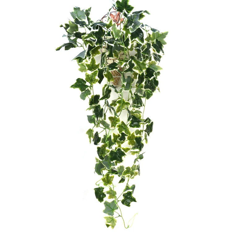 

wholesale green artificial plastic ivy fake ivy vines leaf artificial hanging plant