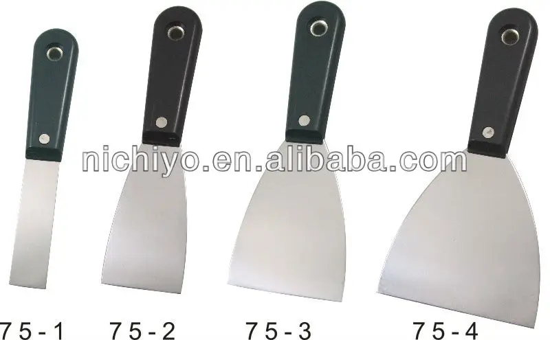 stainless steel black plastic handle scraper   1.jpg
