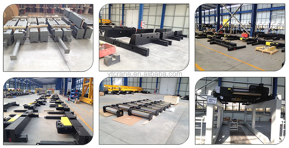 10 ton 5t European single girder overhead cranes for sale