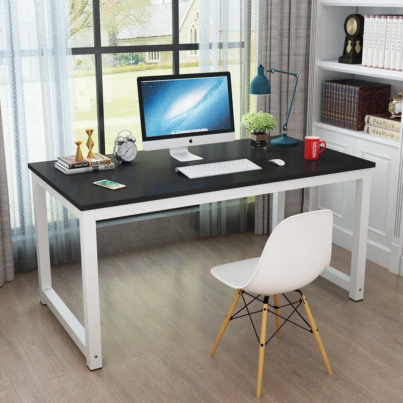 Hot Sale Steelwooden Computer Desk Modern Simple Style Laptop Table