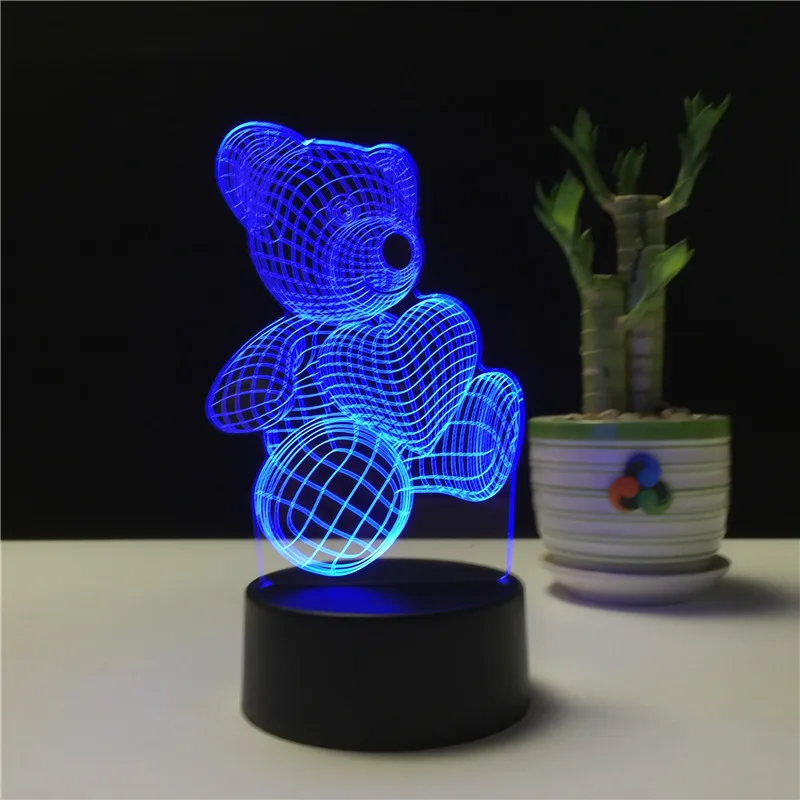 3D LED Illusion Kids Night Lamps