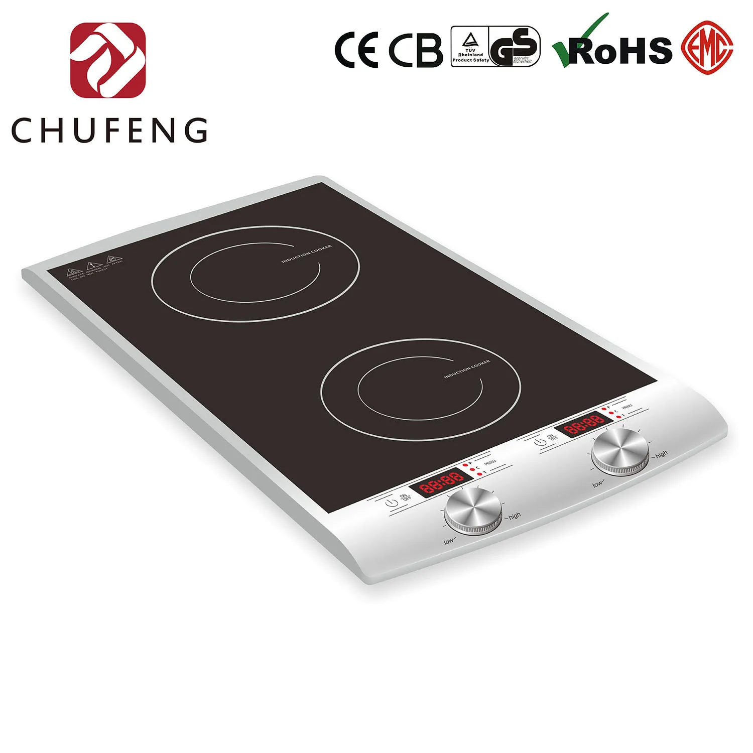 Top Quality Knob And Button Control Induction Stove Cooker With Best