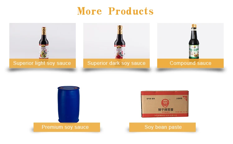 Alibaba China Supplier Direct Factory Price Attractive Chinese Dark Soy Sauce
