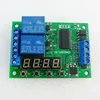 new CE-IO22A02 DC 12V 2 channel Multi-function Delay Relay Timer Time Switch for PLC LED Motor