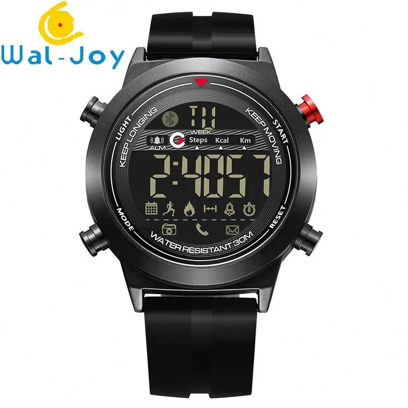 

WJ-6915 Waterproof Stainless Steel Back Multifunction Cheap Men Sport Smart Watches