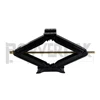 S10518 7500 lb Heavy Duty 24" RV Trailer Stabilizer Leveling Scissor Jacks w/Handle & Dual Power Drill Sockets & Hardware