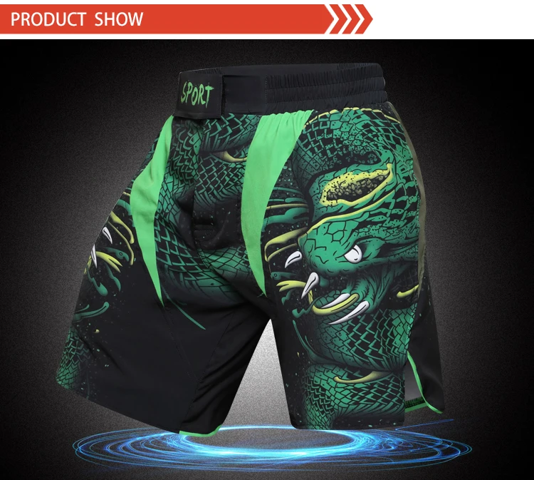 Wholesale Jiu Jitsu Clothing Full Sublimated MMA Fighting Shorts 