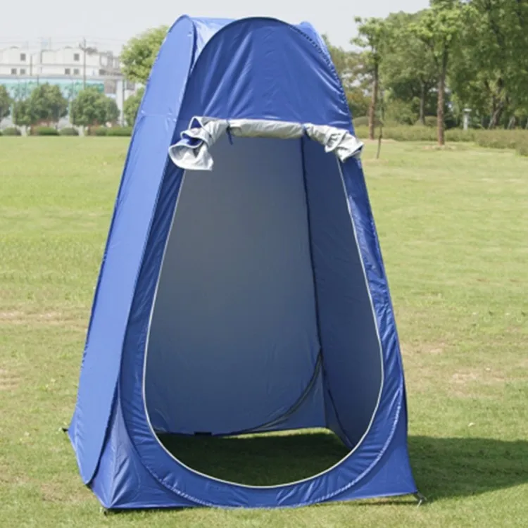 

Outdoor Single Bathroom Portable Changing Room Tent Camping Shower Tent, 8 colors