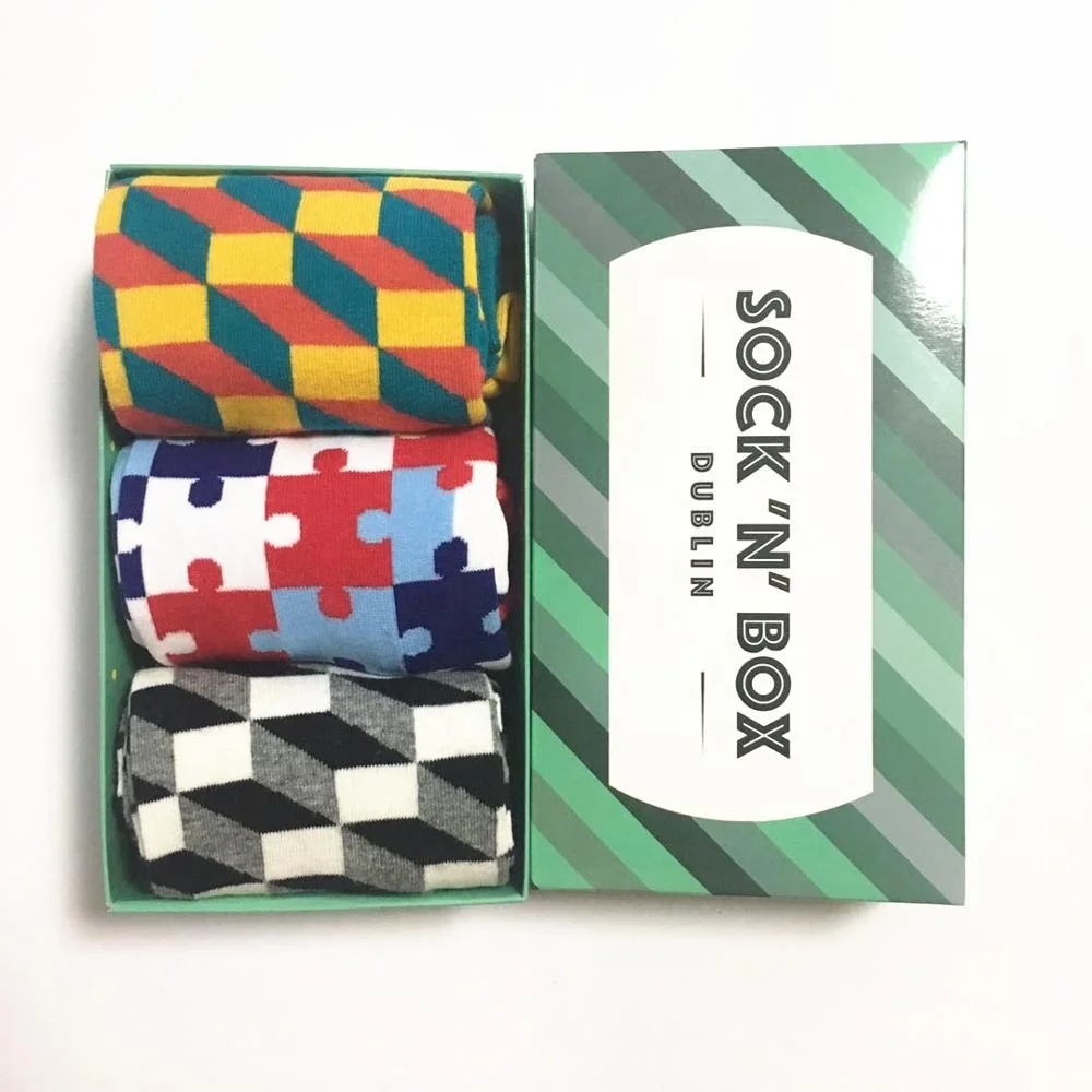 

Merry Christmas Colorful man woman holiday gift box set socks, mother father day, 4th of July gift socks, Mix colors