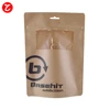 brown paper coffee bags with zip/1000g coffee bean packaging bag/standing zip lock bag kraft paper bags coffee