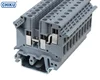 Din rail UK 5N Twin Terminal Block with connection Double Out Approved by U/L