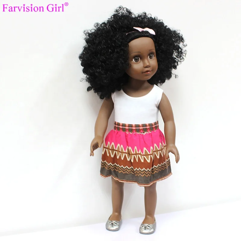 afro hair doll