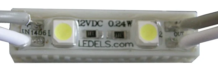 LL-F12T2607W2B 5 years warranty LED sign light 2 led, 0.24Watt 16lm 12v 3528 2leds mini led module