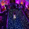 Customizable starlit wedding dan led dance floor 4x4 in black