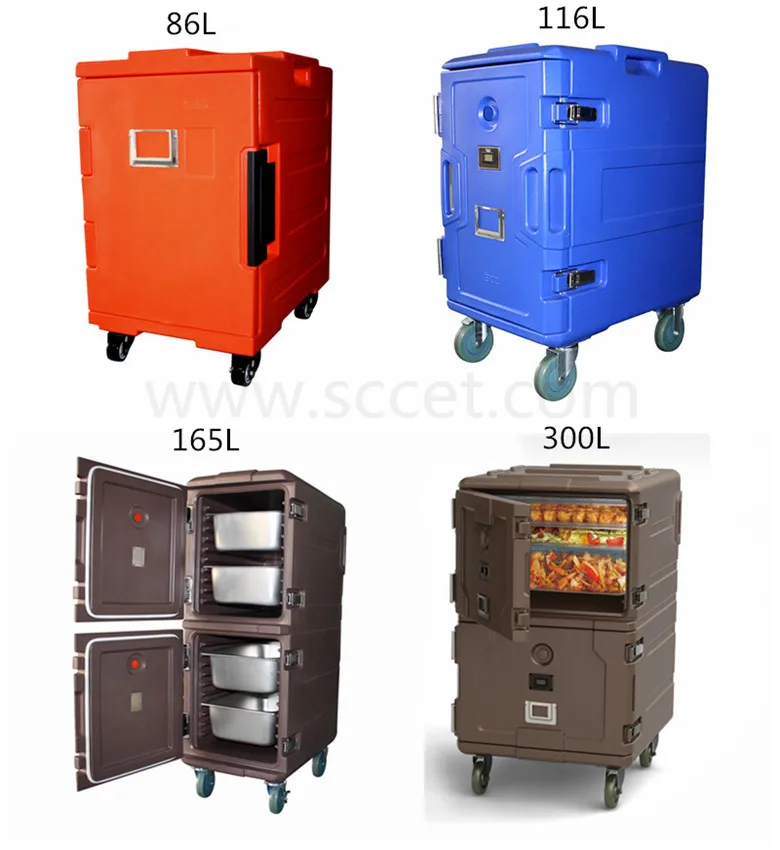 Restaurant Supplies 90l Hot Food Transport Containers For Food Warm