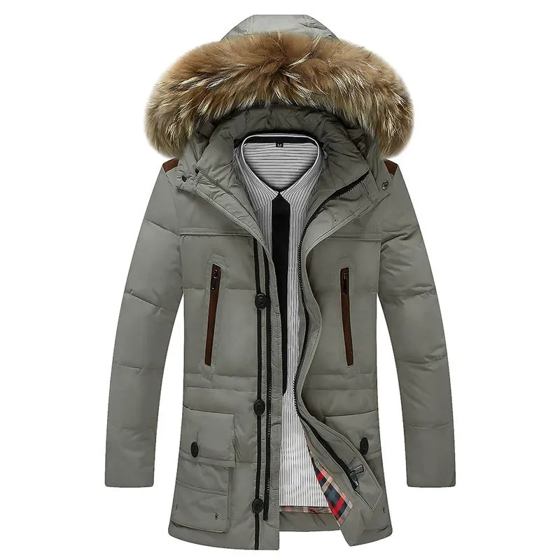 Good Quality 2015 HOT Sale New Winter Large Size Parka Men