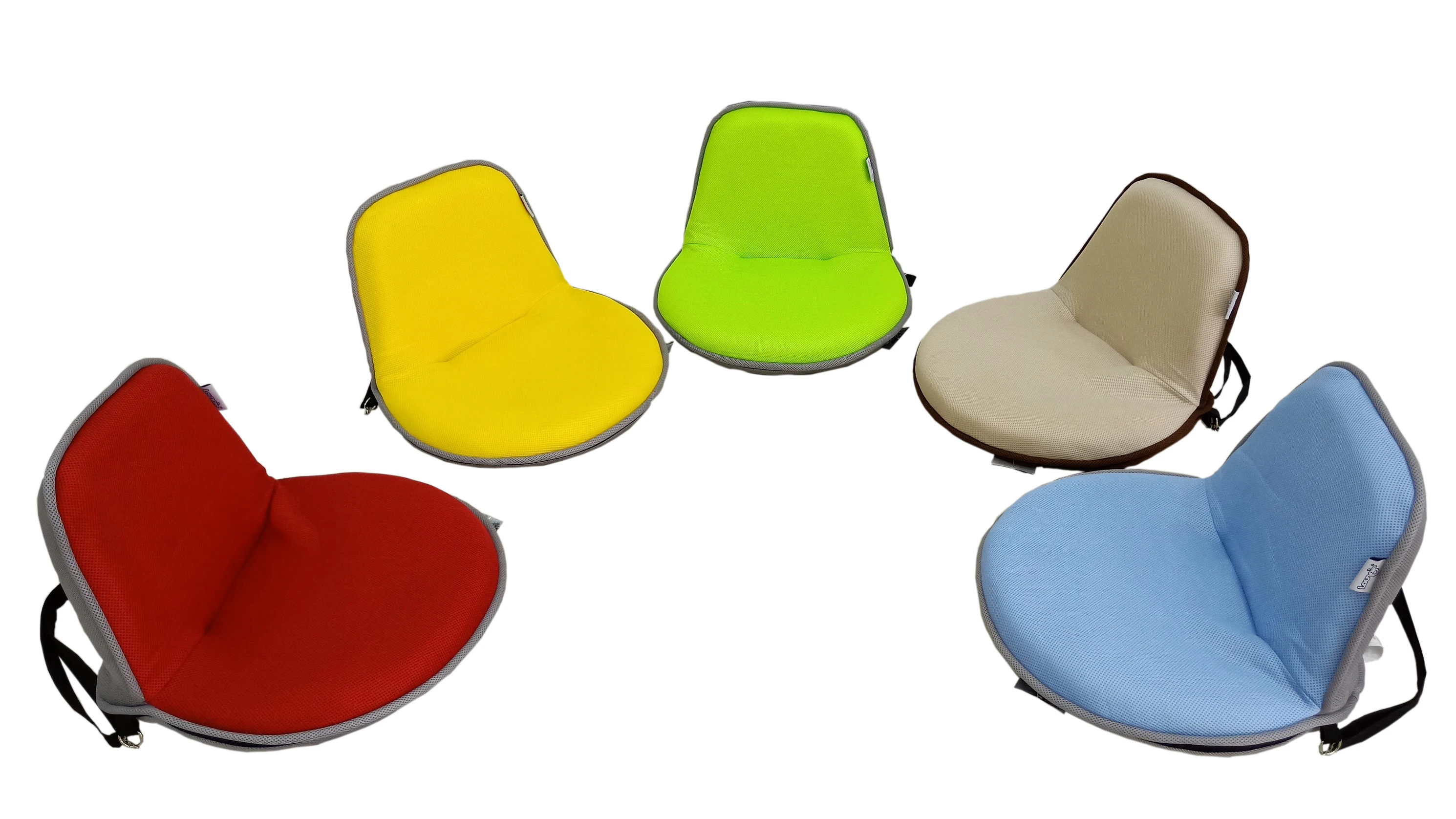 Uplion Floor Folding Portable Adjustable Back Legless Backrest Seating