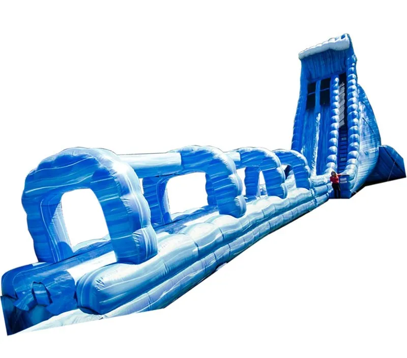 100ft Long Blue Crush Extreme Inflatable Water Slide Buy Extreme
