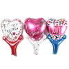 2017 New Cheering Stick Balloons & Wedding Clapper Hand stick balloon 50*29CM heart shape LOVE