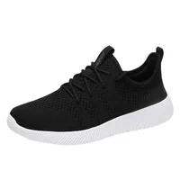 

Drop Ship Breathable Knit Upper Lightweight Running Shoes Men