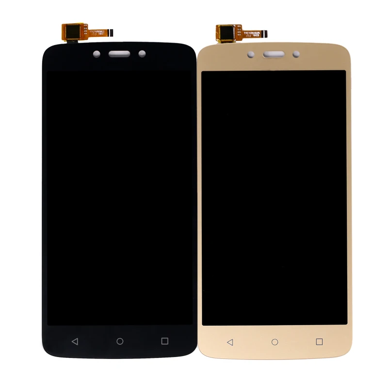 

For Motorola LCD for Moto C Plus XT1721 XT1722 XT1723 XT1724 LCD Display Touch Screen Digitizer Assembly, Black gold