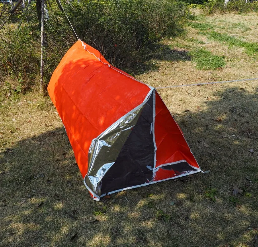 Heavy Duty Emergency Outdoor Tube Tent With Steel Tent Pegs - Buy ...