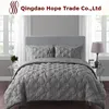 Custom Factory Hotel Home Cotton Polyester CVC Bed Quilt