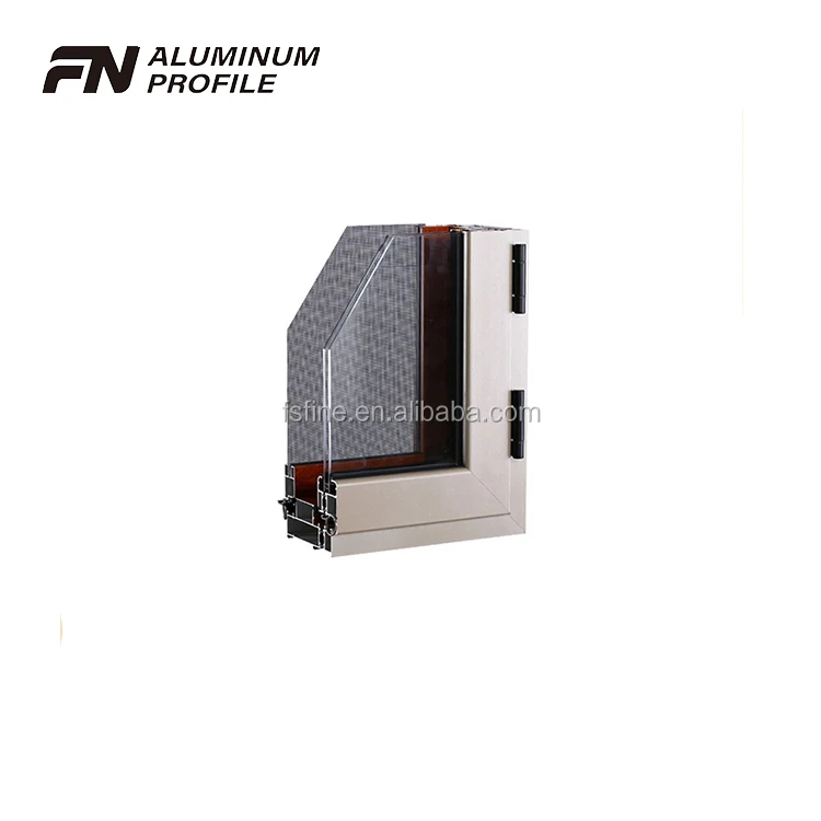 aluminum sliding glass window door frame track channel profile