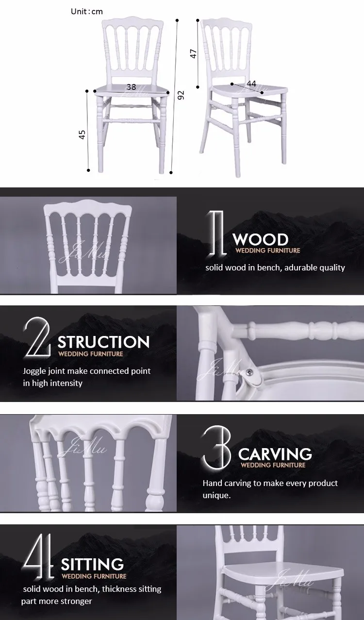 Rental White Wedding Chairs For Sale Stackable Wooden Banquet White