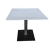 Outdoor Restaurant Square Dining All Aluminum Table Top