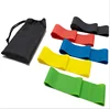 Custom Printed Fitness Pull up Leg Exercising Resistance Loop Bands Set