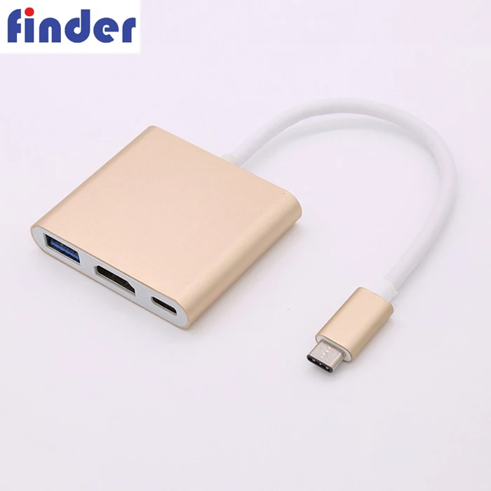 type c to HDMI+usb3.0+pd-6