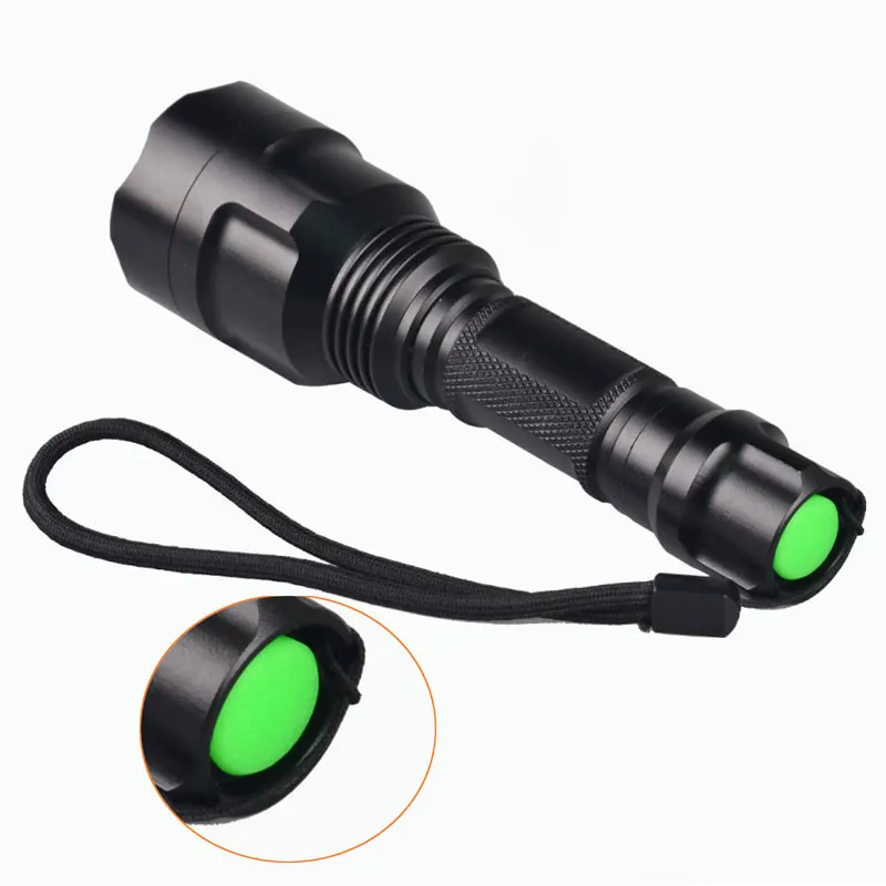Aluminum Alloy 1000 Lumens 3 Modes C8 XPE Flashlight For Camping