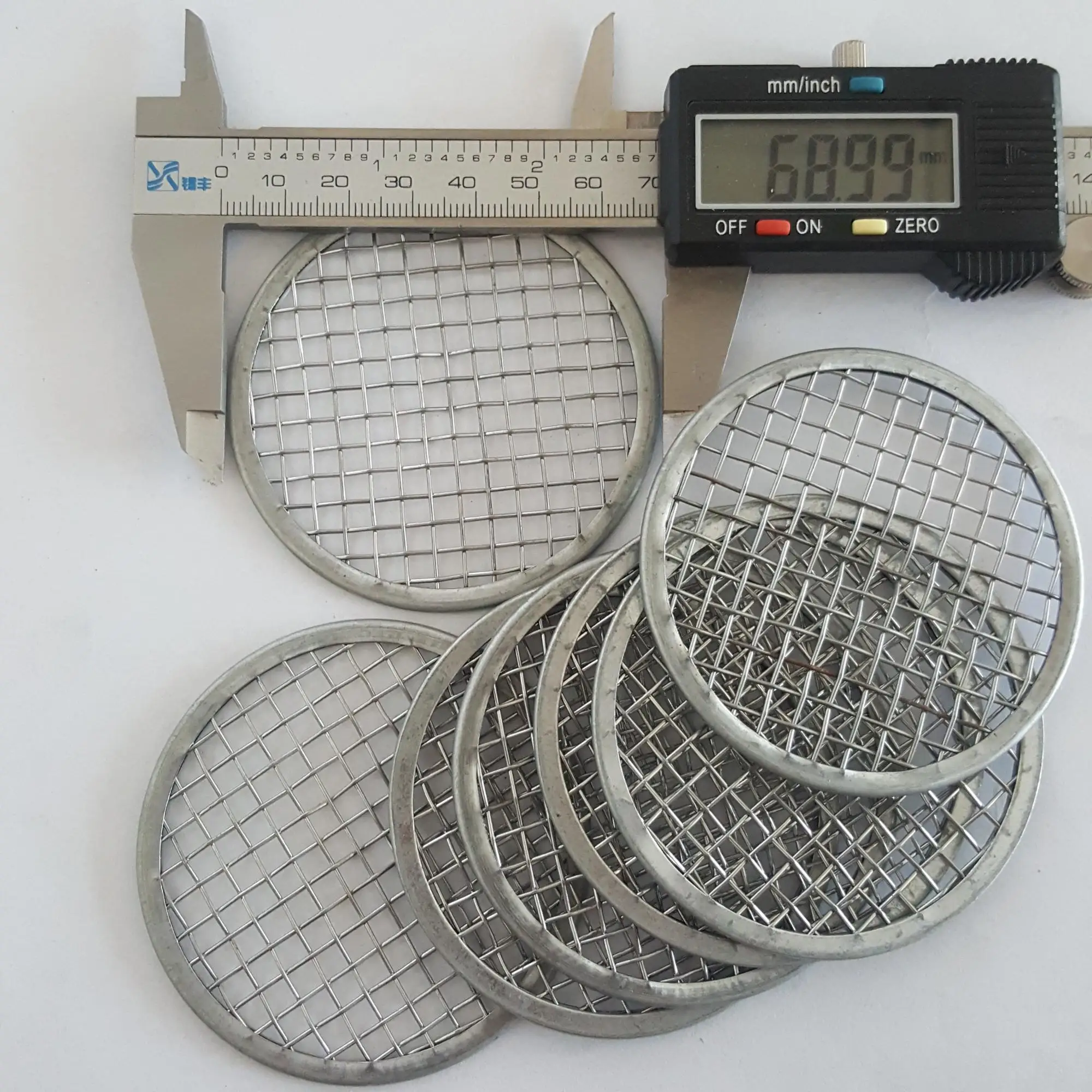 Stainless Steel Filter Disc 19mm Diameter 50 Mesh Brass Pipe Screen