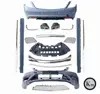 KM body kit for MB S-class W222 upgrade S65 AMG bumper auto parts front bumper rear bumper side skirts and exhaust tips