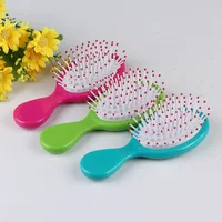 

Yaeshii Professional Hair Brush Comb Brushes Wet Hair Care SPA Massage Comb For Children Mini Rainbow Kids Hairbrush