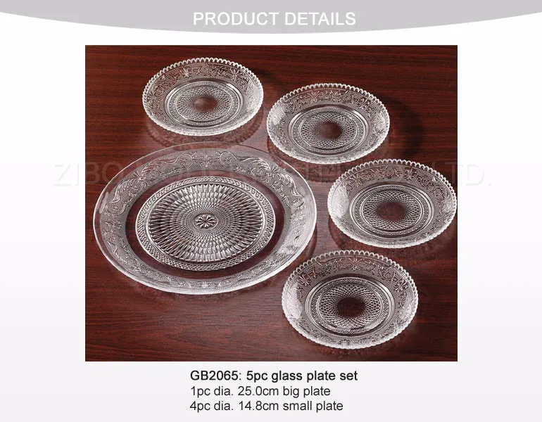 Wholesale Cheap Clear Glass Fruit Dinner Plate Buy Wholesale Clear